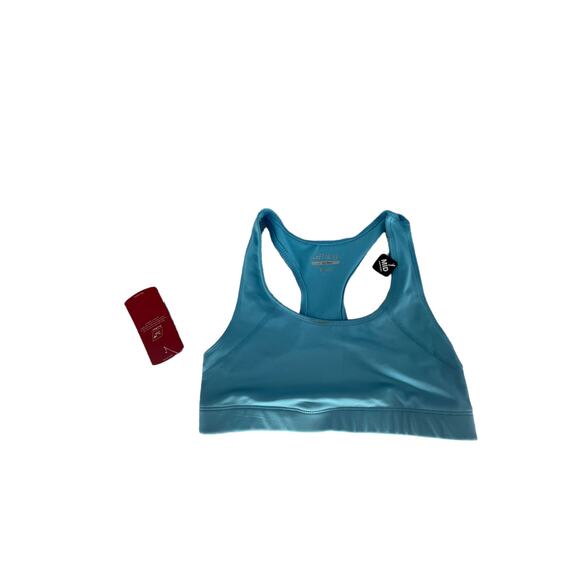 NWT BCG Blue Tru-Wick Mid Support Racerback Sports Bra Women's Size Small - Picture 1 of 6